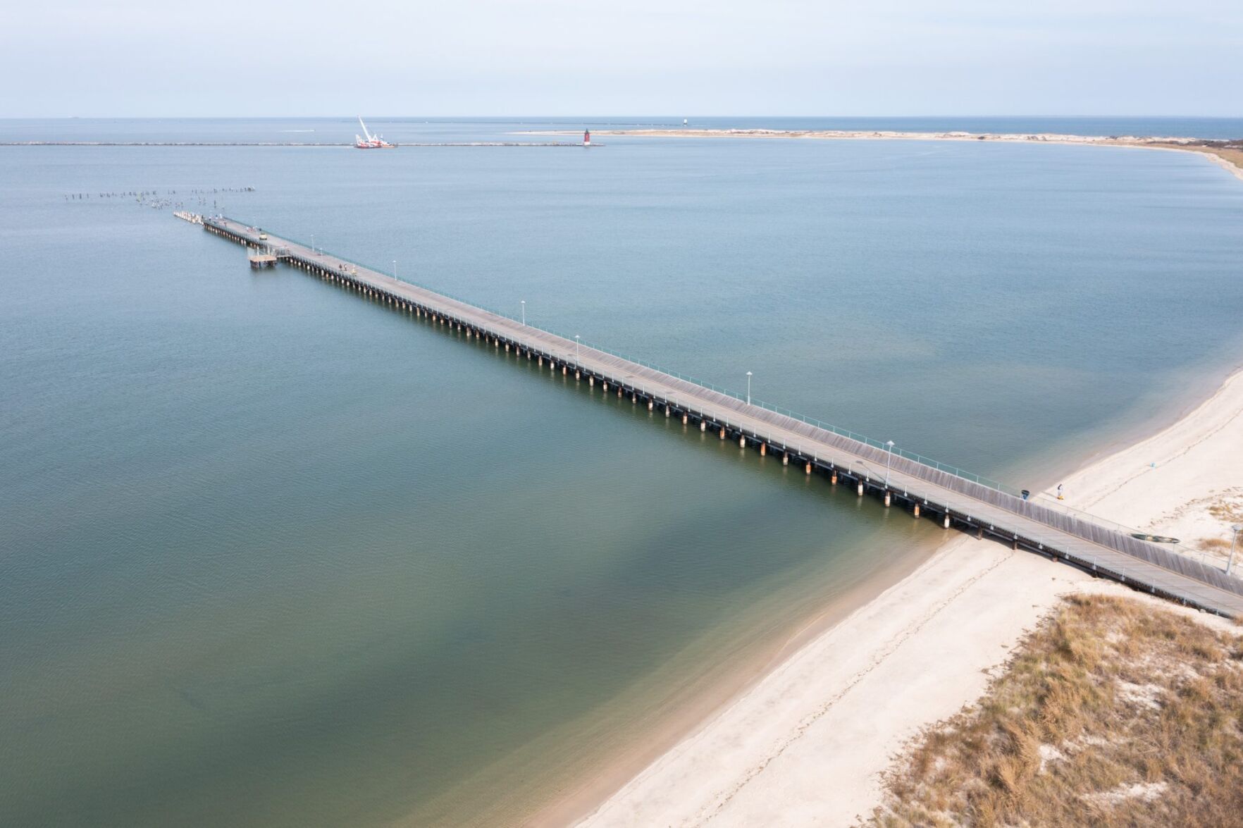 Part of the Cape Henlopen State Park fishing pier to remain closed for up to an additional six months